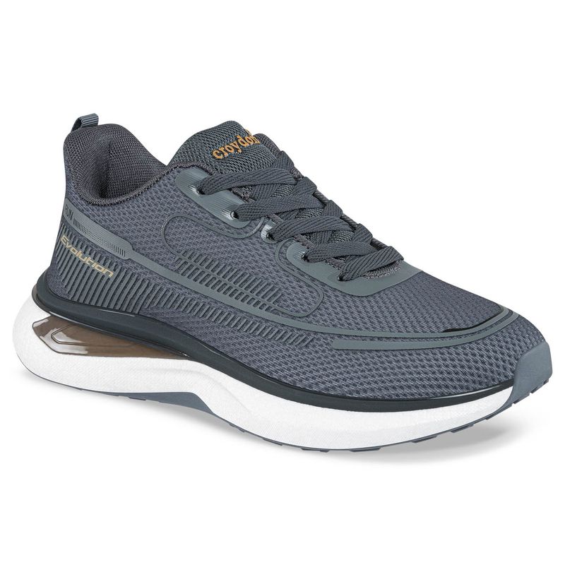 CROYDON - Tenis Running Najal Gris Osc para Hombre Croydon