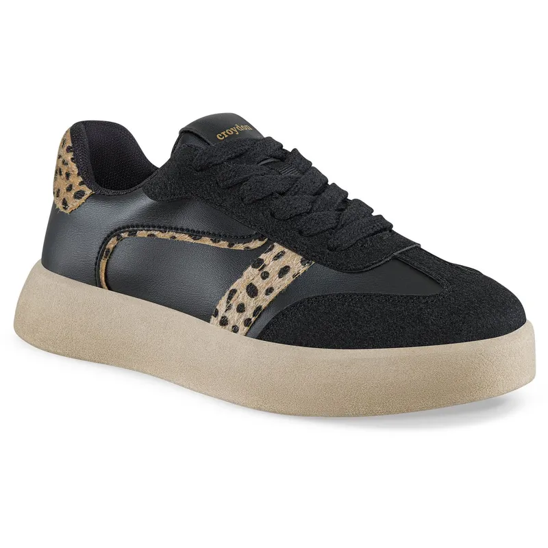 CROYDON - Tenis Urbanos Candy Negro Croydon para Mujer