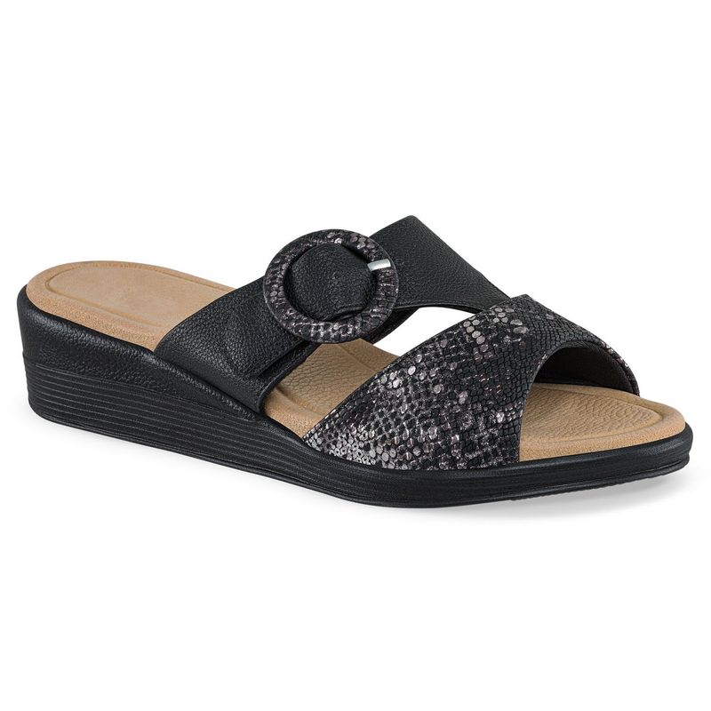 CROYDON - Sandalias Tacón Morelia Negro para Mujer Croydon