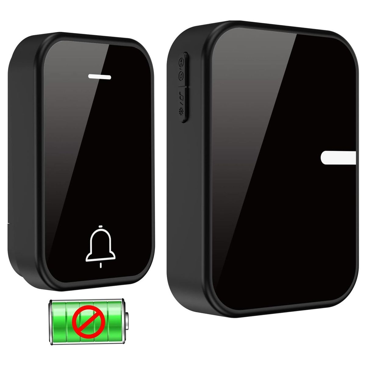 ONE PIXEL - Timbre Inalambrico Inteligente Impermeable No Requiere Bateria