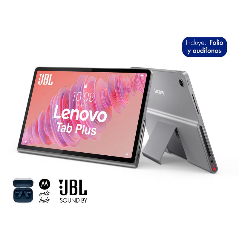 LENOVO - Tablet LENOVO Tab Plus 2K 115 Pulgadas Wifi 256GB 8GB RAM + Audiofos Buds + Funda