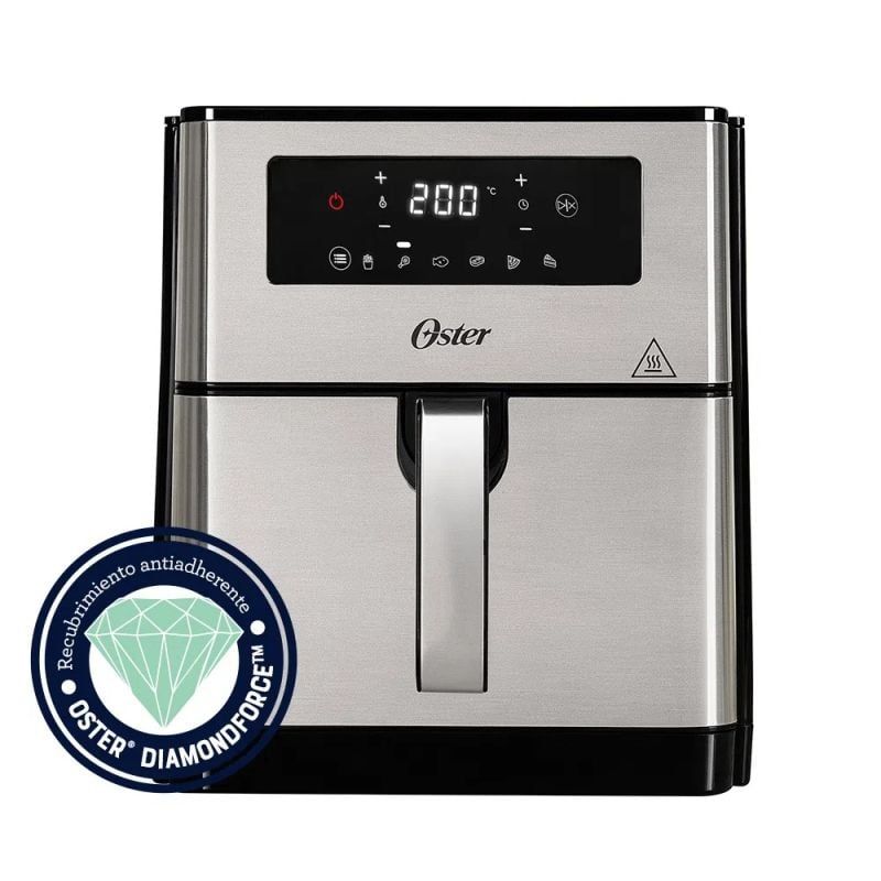 OSTER - Freidora de Aire Oster®,  Panel Digital, y Capacidad de 9 Litros.