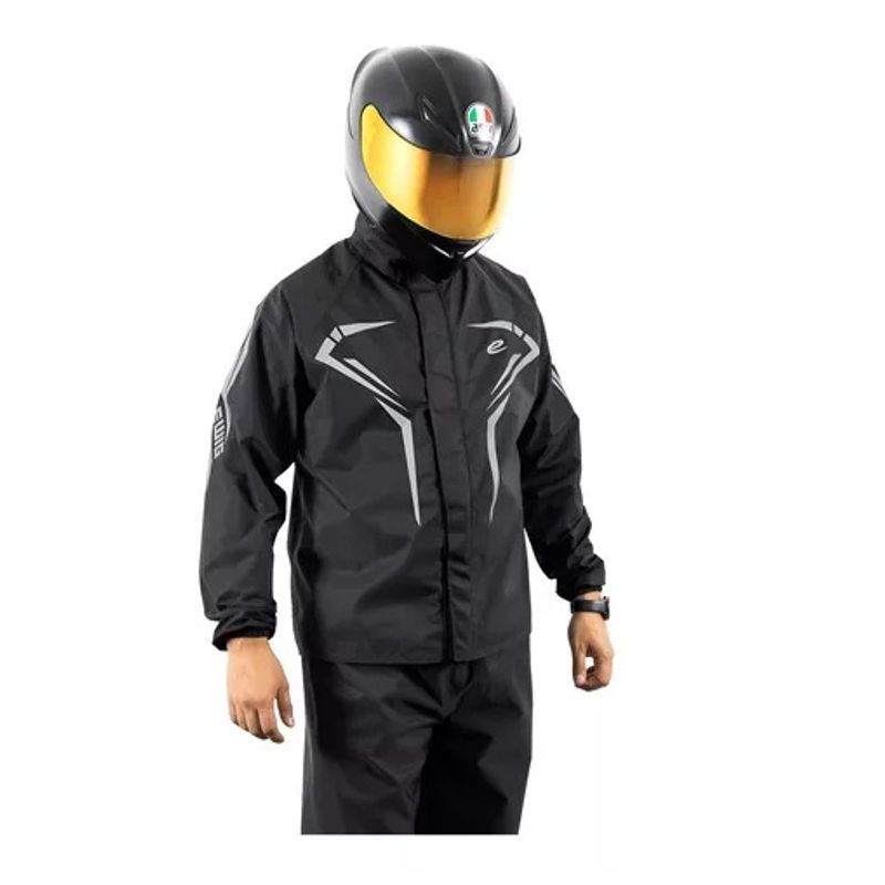 GENERICO - Impermeable Tipo Sudadera Ewig Eternity Plus Moto Talla M
