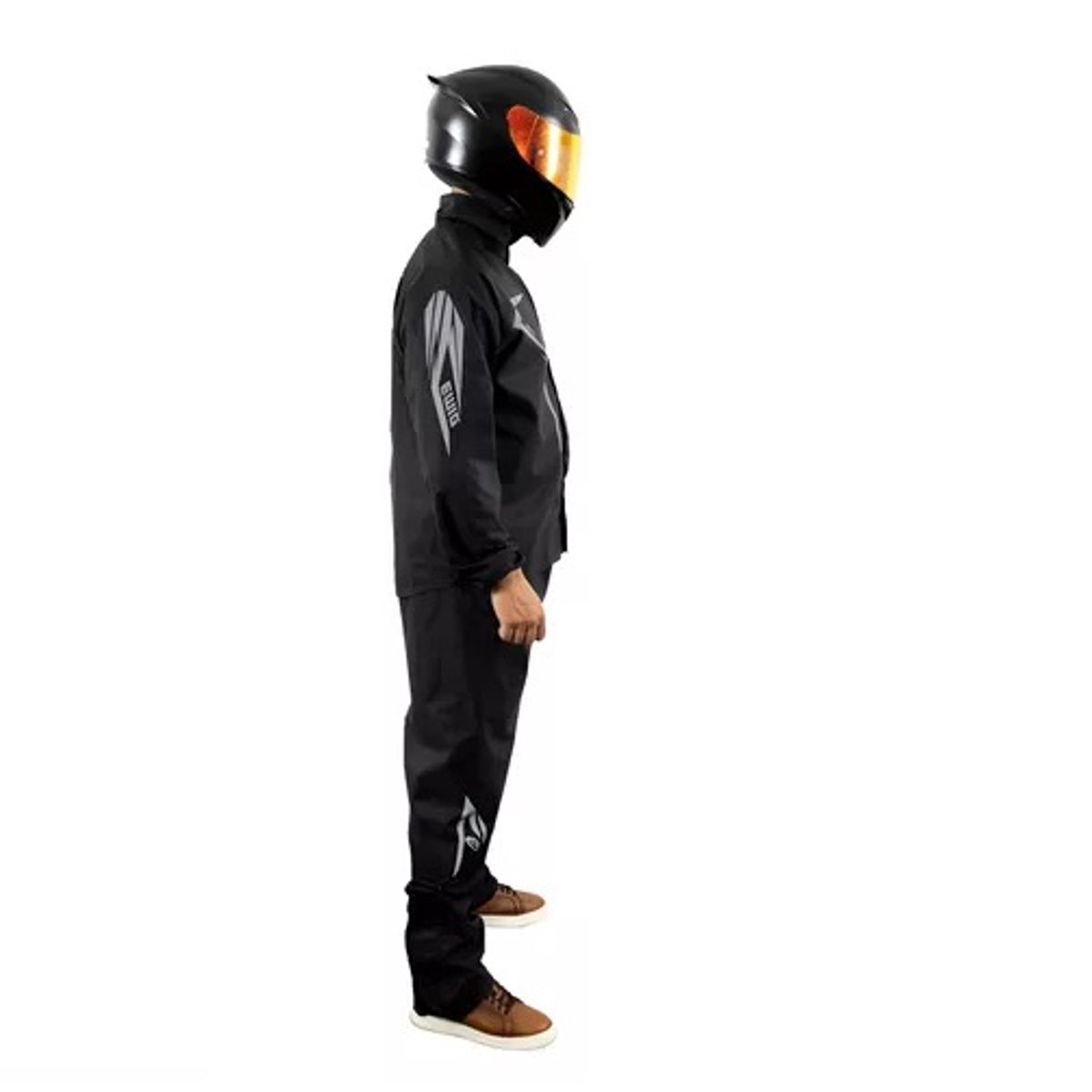 GENERICO - Impermeable Tipo Sudadera Ewig Eternity Plus Moto Talla L
