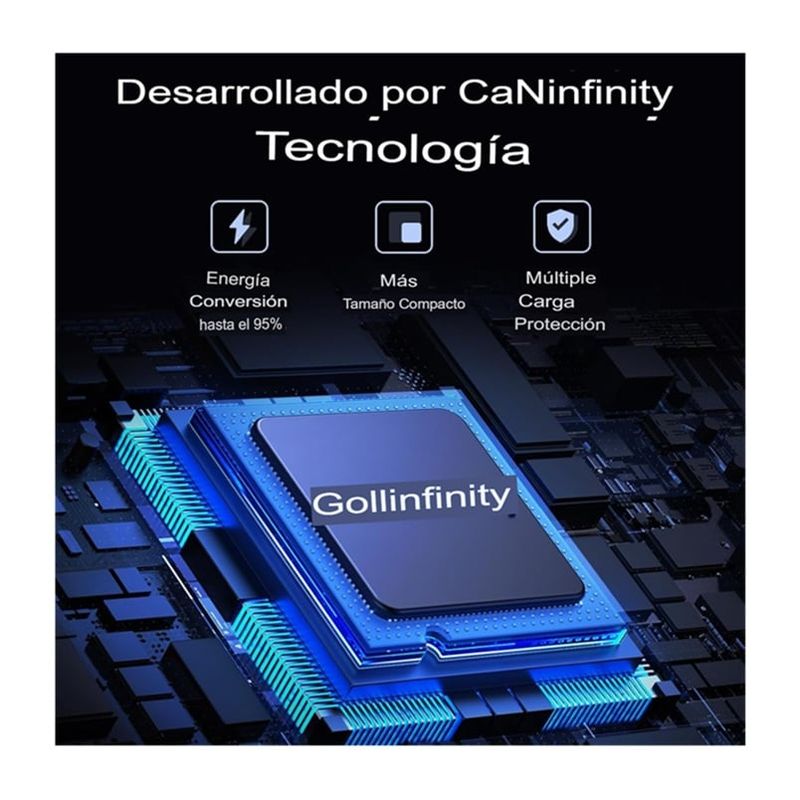 UGREEN - Cargador Ugreen Carga Rápida 100w 5 Puertos 4 Usb C 1 Usb A