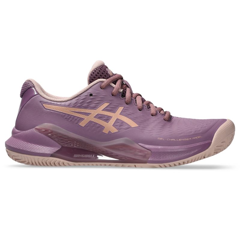 ASICS - Tenis Asics Challenger 14 Para padel Mujer-Rosa/Dorado