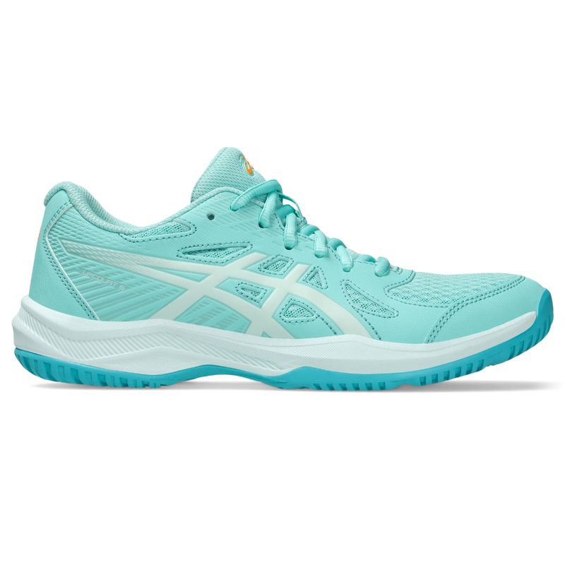 ASICS - Tenis Asics Upcourt 6 Indoor Mujer-Celeste