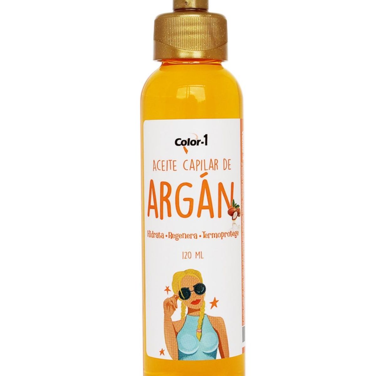 COLOR - ACEITE CAPILAR DE ARGAN 120 ml COLOR 1