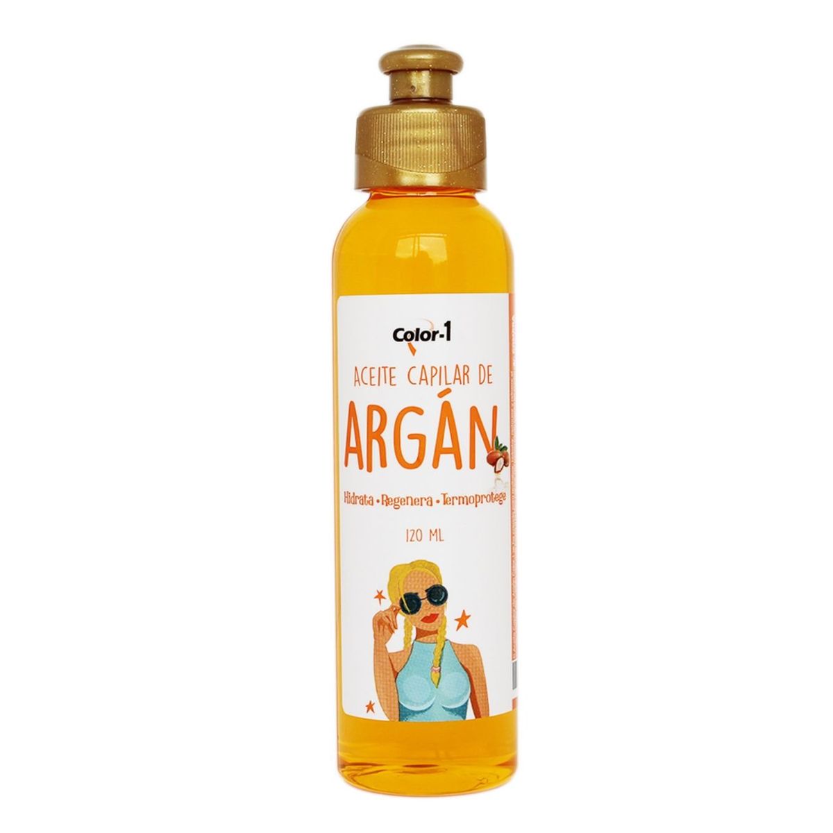 COLOR - ACEITE CAPILAR DE ARGAN 120 ml COLOR 1