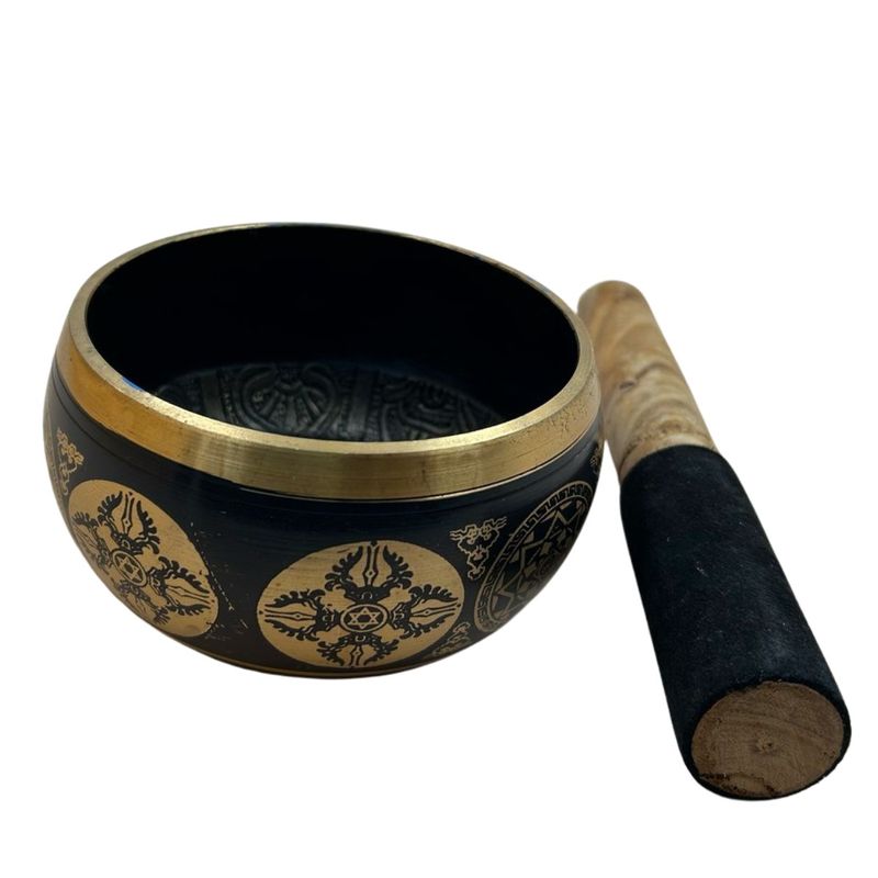 GENERICO - Cuenco Tibetano  Nepal Con Mazo Meditacion Curacion