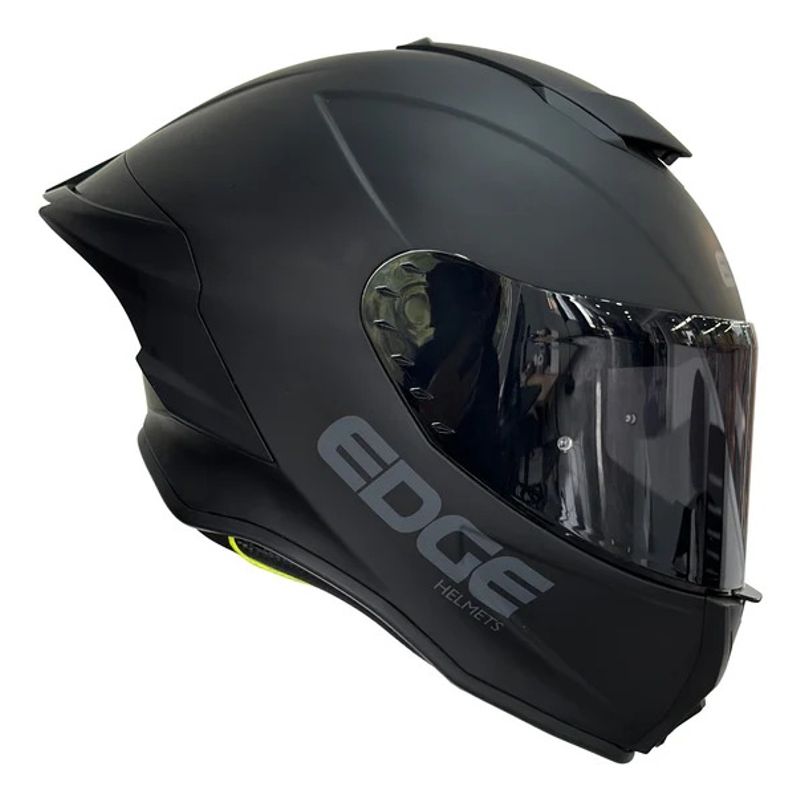 EDGE HELMETS - CASCO EDGE SHANGHAI CERTIFICADO ECE2206 TALLA M NEGRO MATE