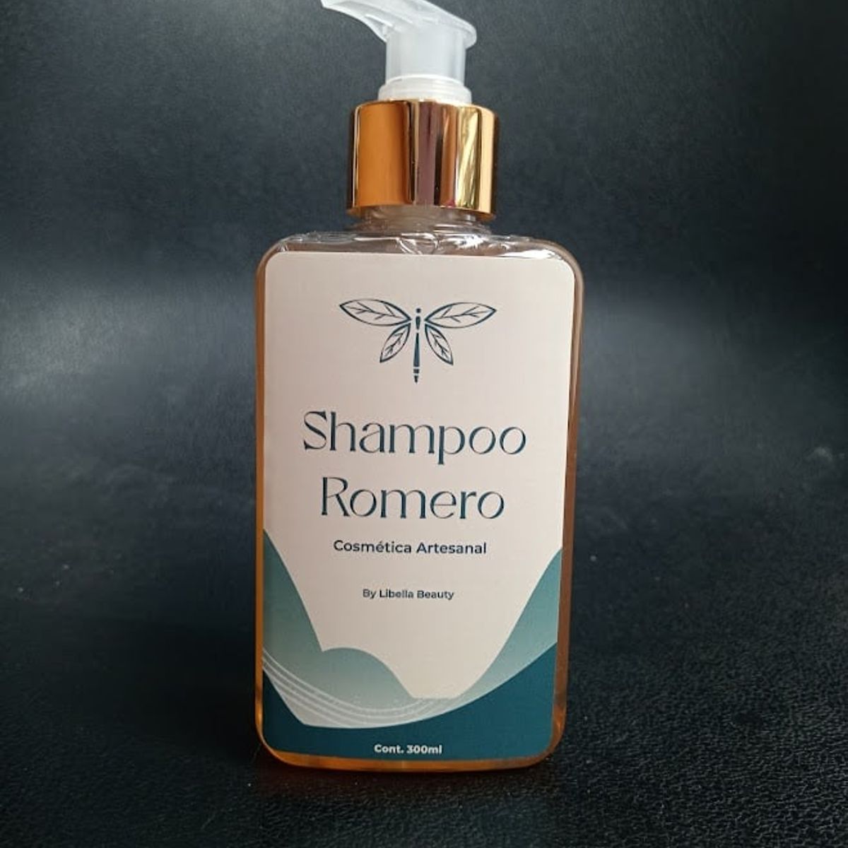 GENERICO - Shampoo natural de romero y menta  300ml