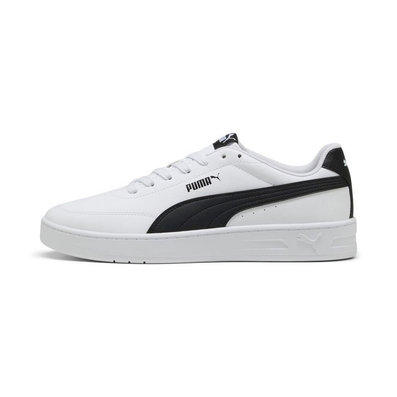 PUMA - Tenis Puma Court Classic Hombre-Blanco