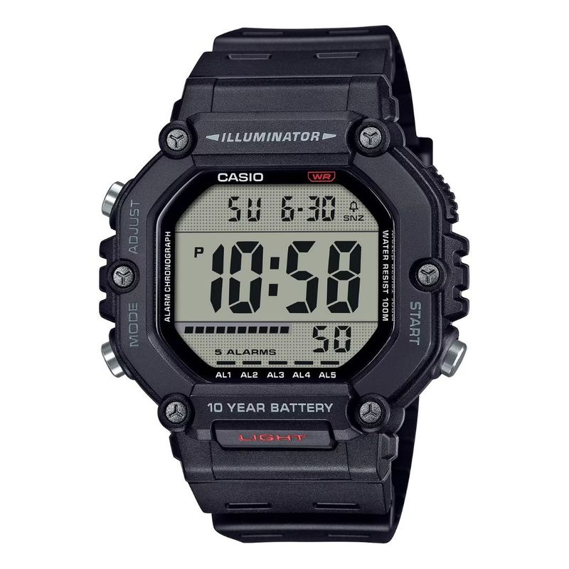 CASIO - Reloj Casio Modelo AE-1600H-1A Diseño Deportivo