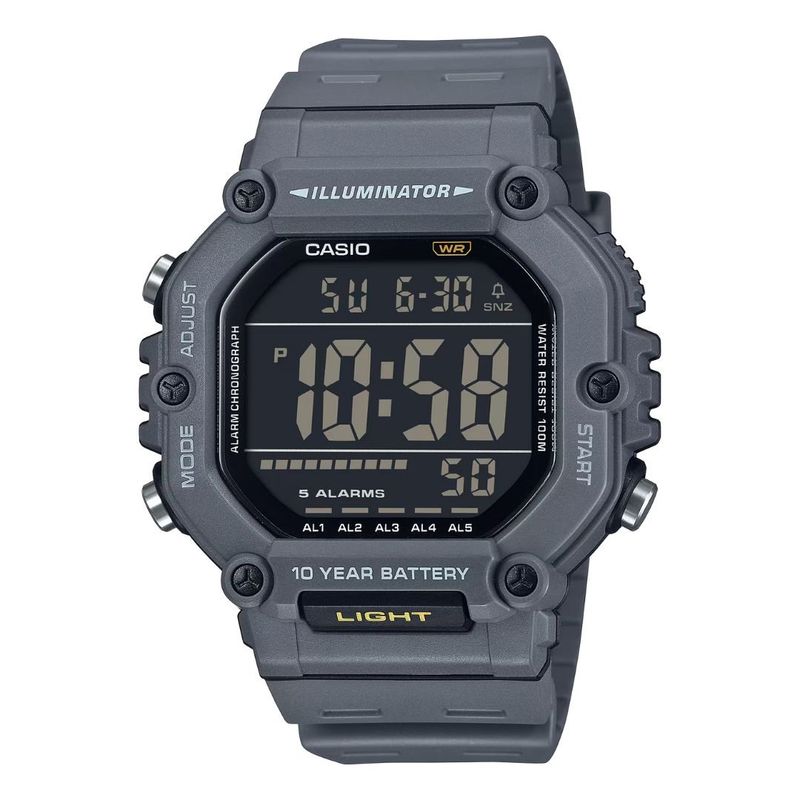 CASIO - Reloj Casio Modelo AE-1600H-8B Diseño Deportivo