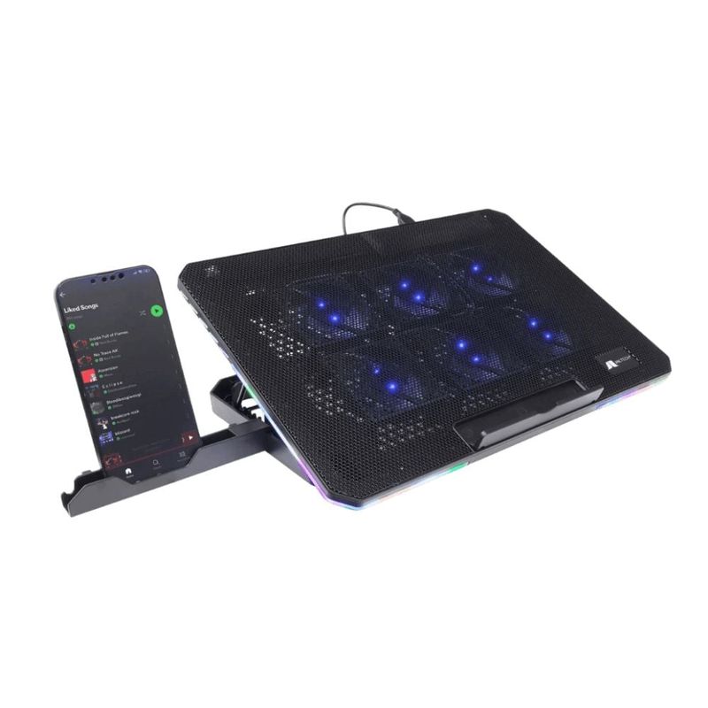 JALTECH - Base Refrigerante Led 6 Fans Holder - X8