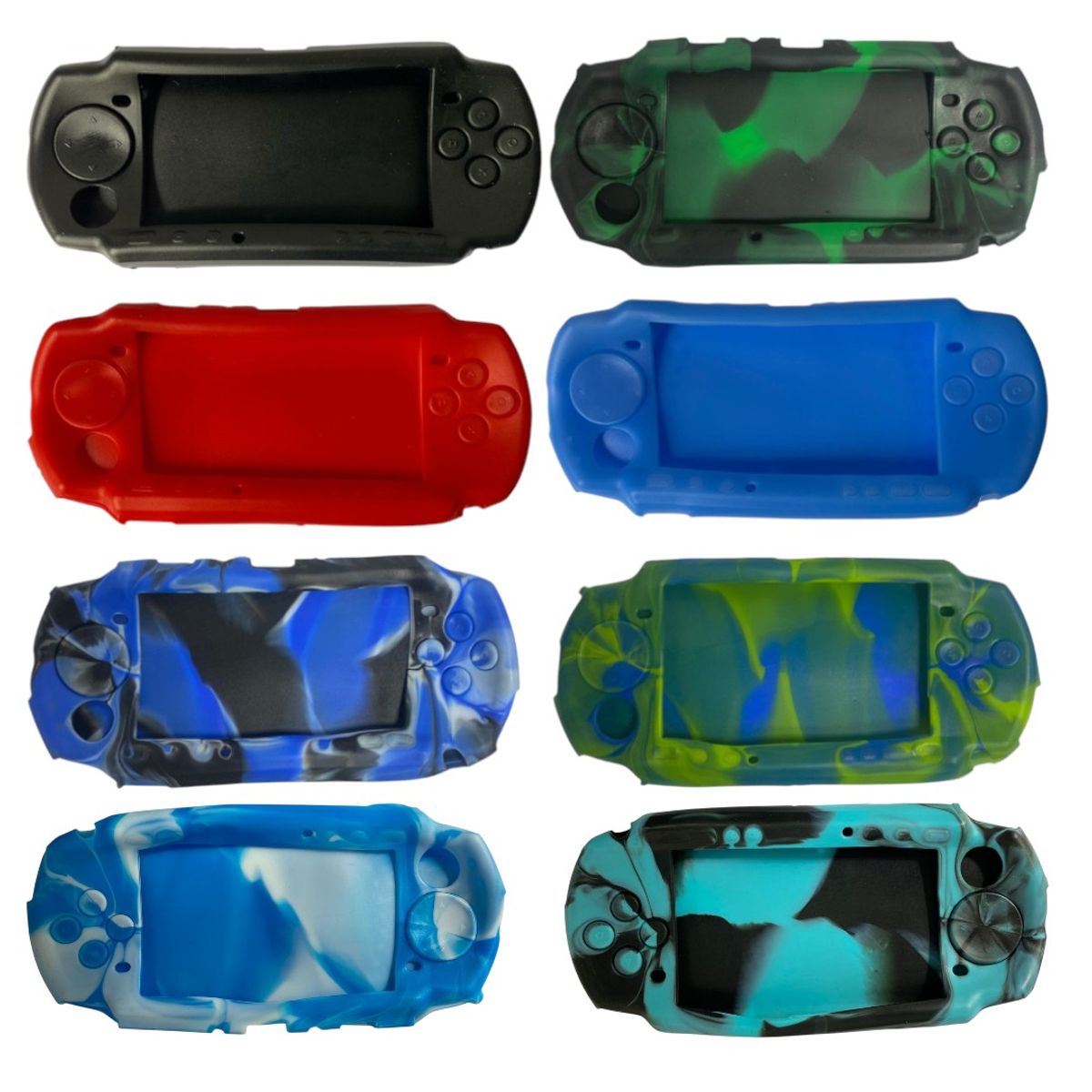 GENERICO - Funda Silicona Protectora Para Psp 2000 Y 3000