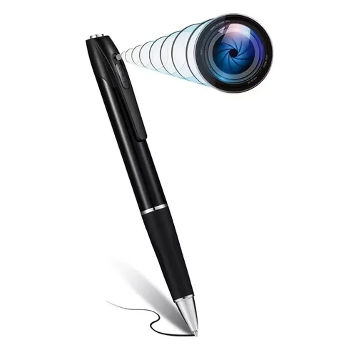 GENERICO - Esfero Cámara Espía Oculta Lapicero Boligrafo Fotos Hd 1080p