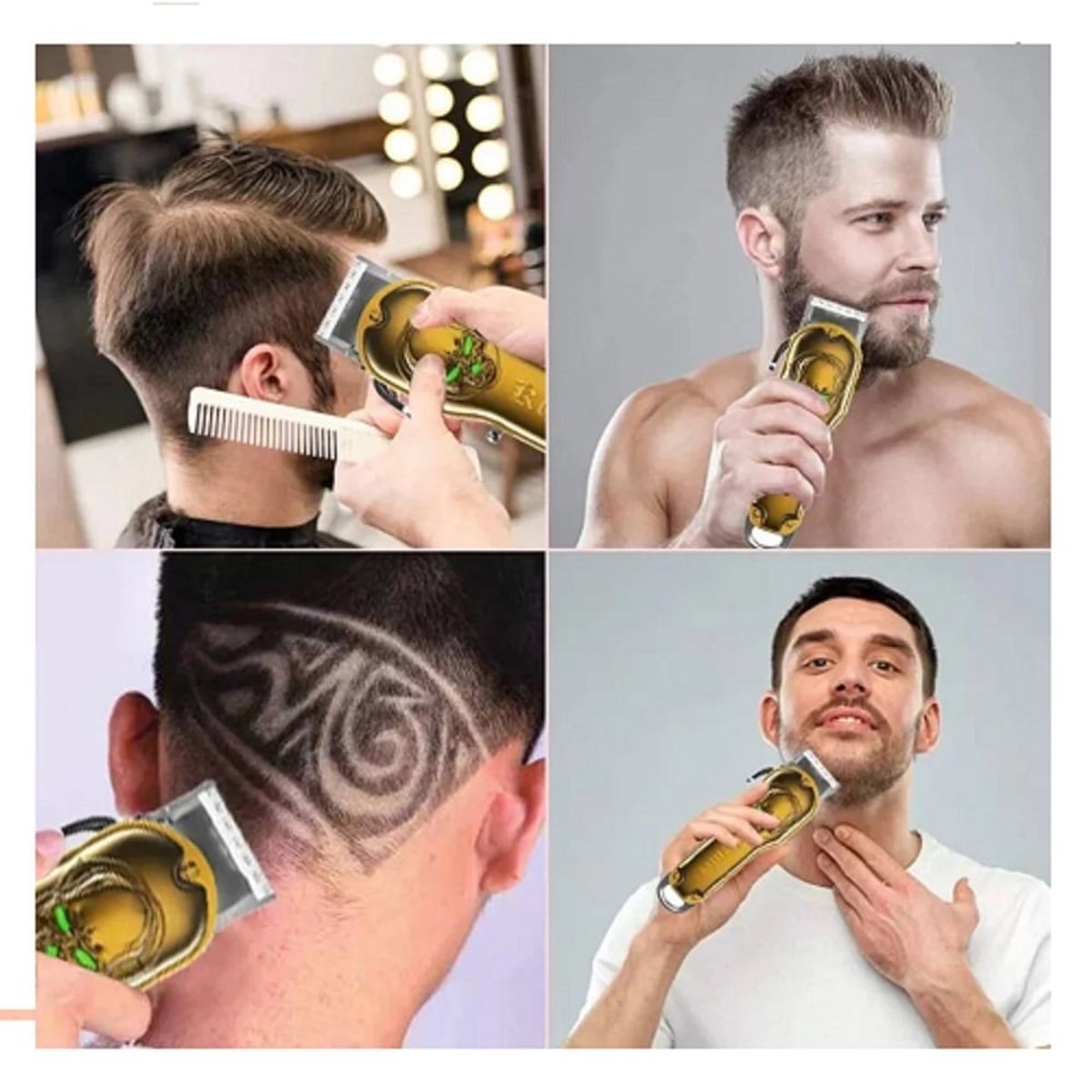 KEMEI - Maquina Peluqueria Alta Calidad Luces Ojos