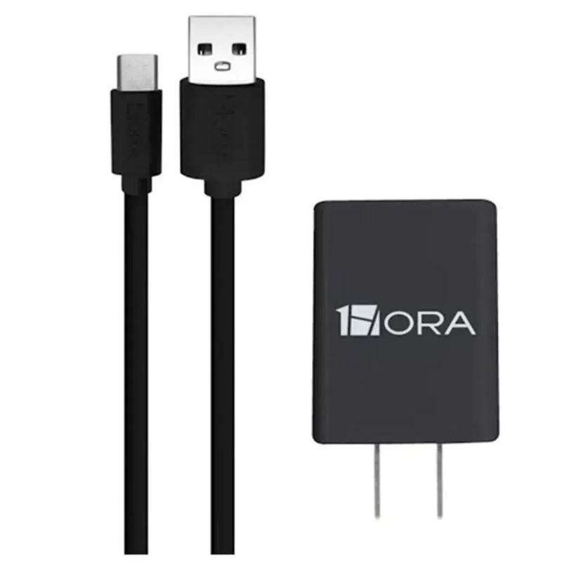 1HORA - Cargador Tipo C Carga Rapida Para Android
