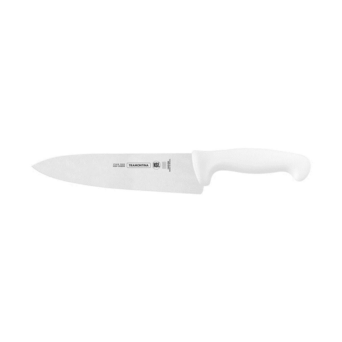 TRAMONTINA - Cuchillo para Carne Tramontina Profisional Mango Blanco 8 " 24620/088