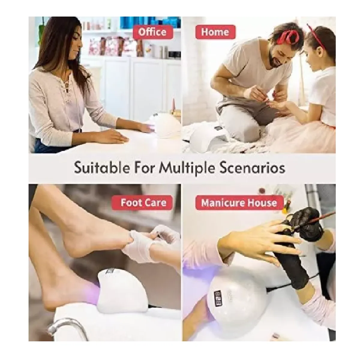 GENERICO - SECADOR DE UÑA ELECTRICO MAQUINA DE SECADO