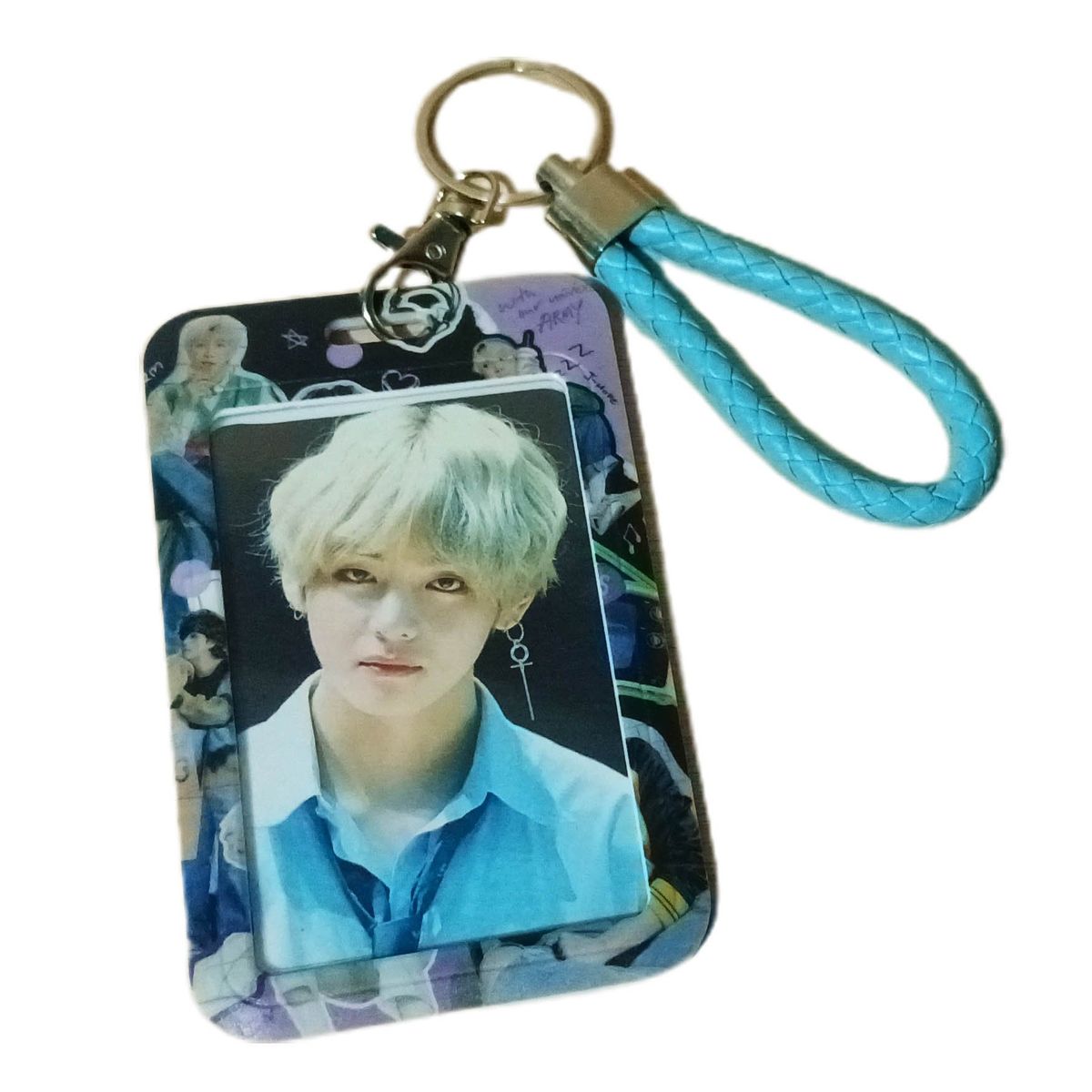 KPOP - Portacartas Plásticas Para Photocards Diseño OT7 Bts Kpop
