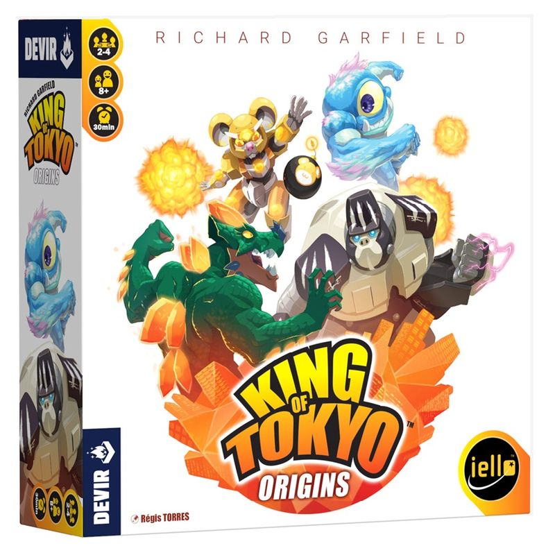 DEVIR - Juego De Mesa King Of Tokyo Origins