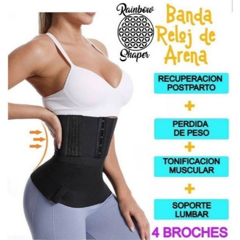 GENERICO - Faja Reloj De Arena Banda Moldeadora Reductora Adelgazante Comoda S