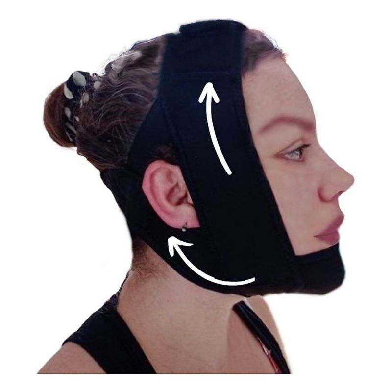 GENERICO - Faja Papada Facial Adelgazante Mejillas Termica Moldeadora