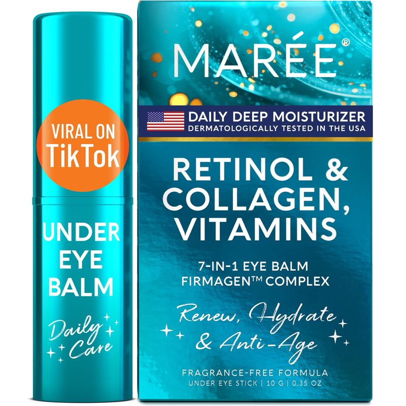 ALUMAR - MAREE Bálsamo hidratante facial para ojeras y arrugas