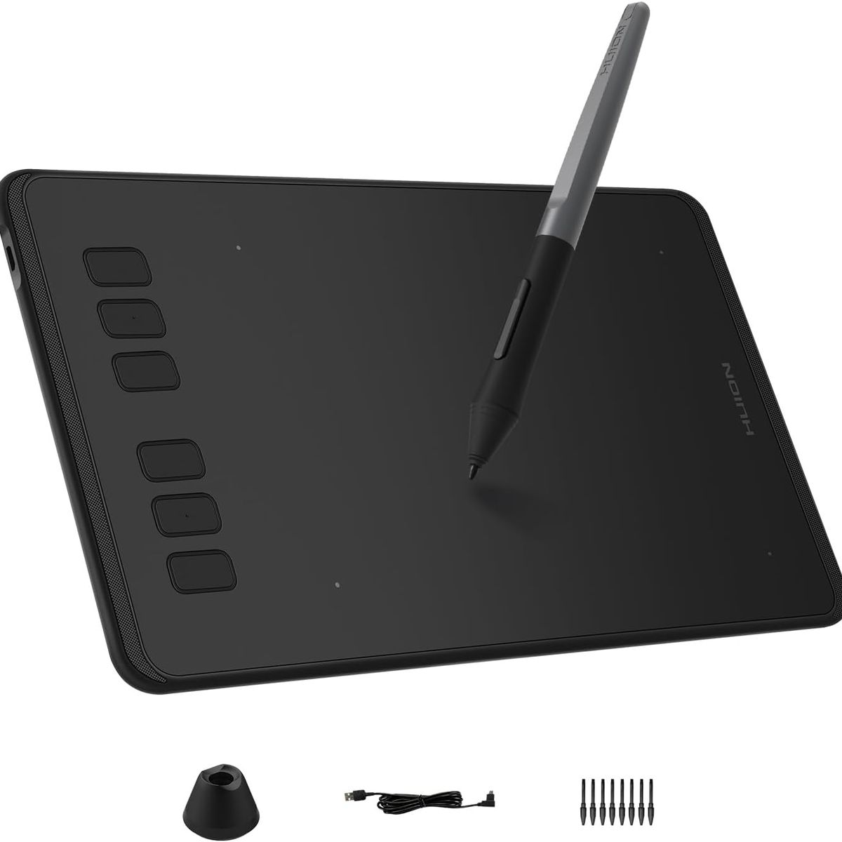 HUION - Tableta digitalizadora Huion Inspiroy H640P  6 x 4 Con Lapiz+Regalo