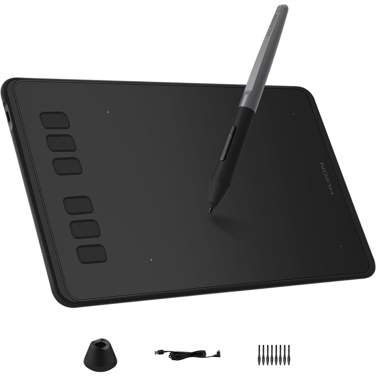 HUION - Tableta digitalizadora Huion Inspiroy H640P  6 x 4 Con Lapiz+Regalo