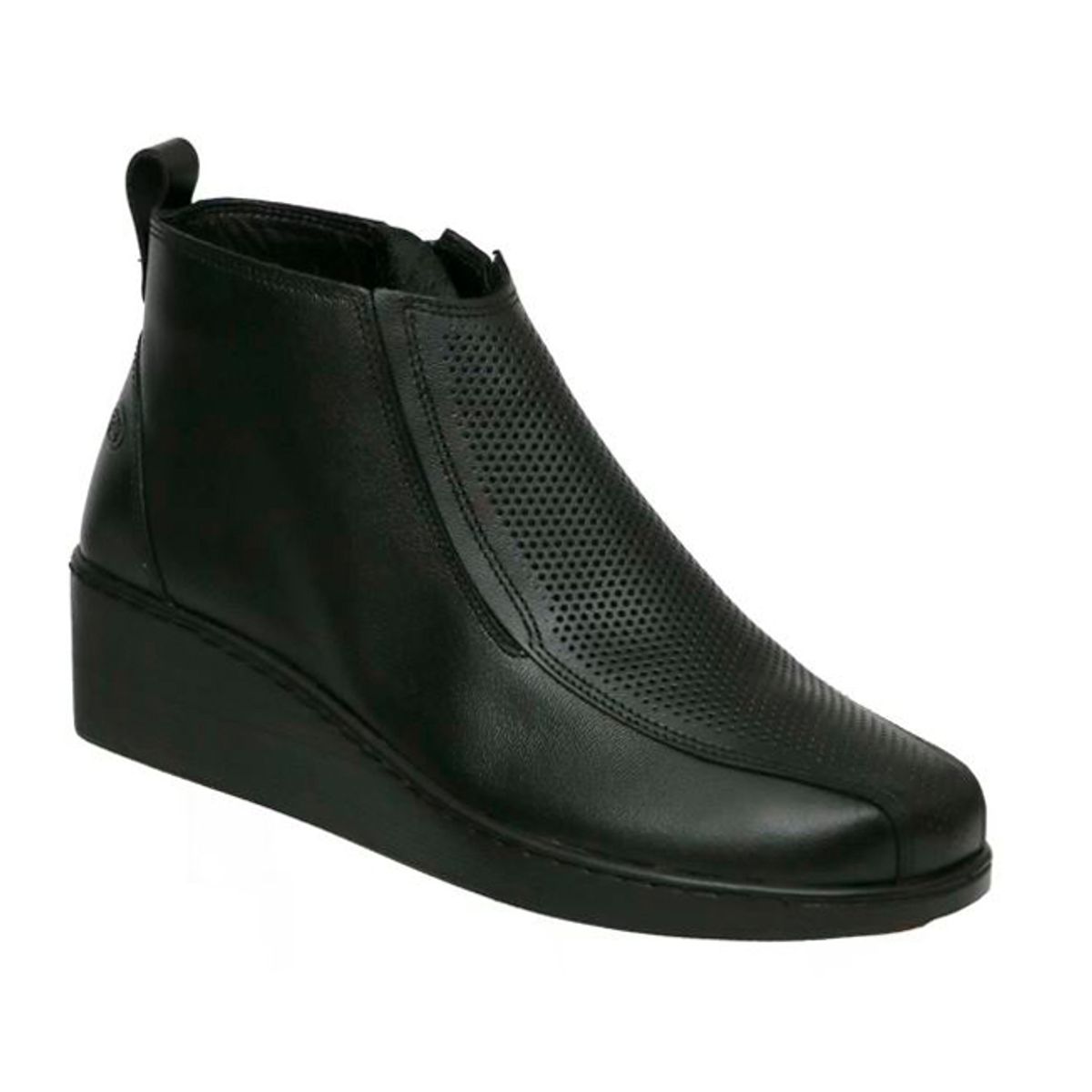 ROMULO - Botín Para Dama En Cuero Romulo Tacón Corrido 3 1/2