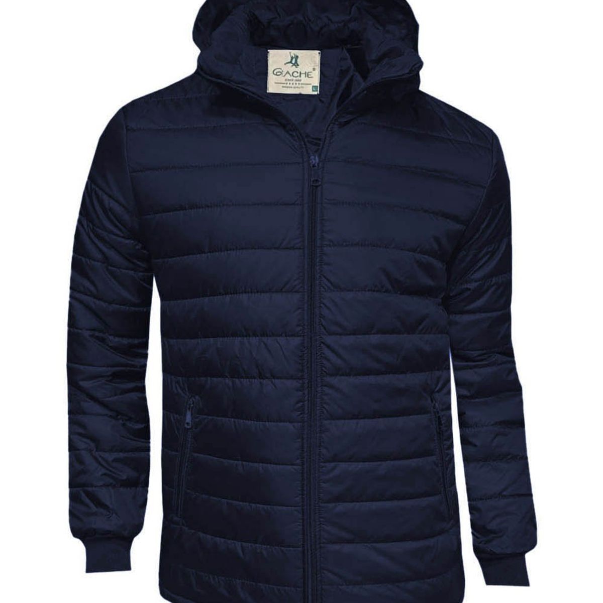 MODA EN CIRCUITO - Gaban o Chaqueta Impermeable Para Hombre Azul Oscuro