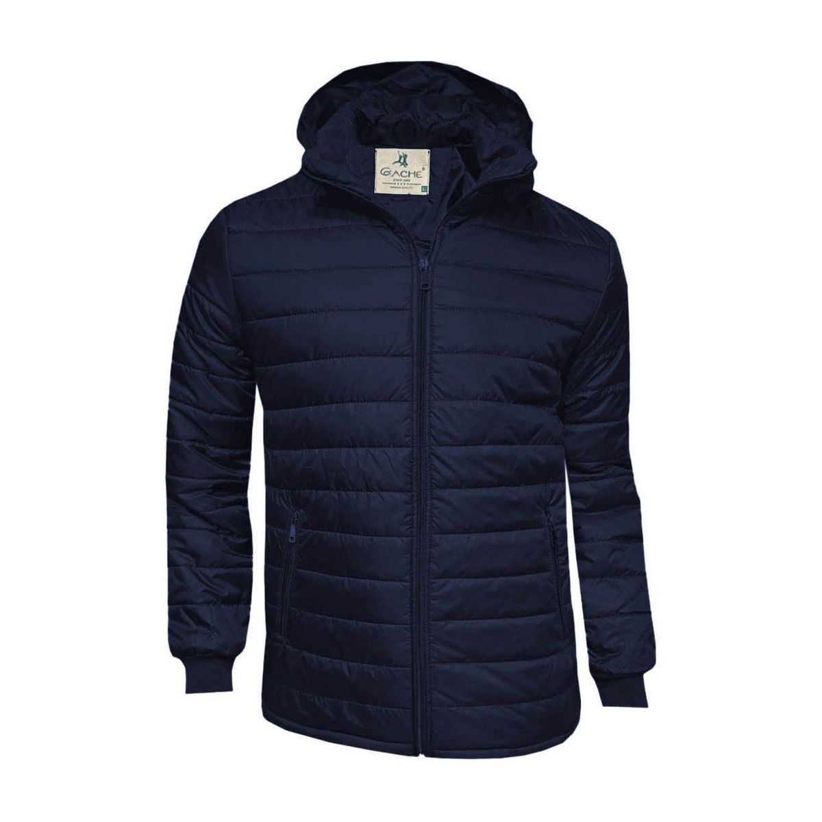 MODA EN CIRCUITO - Gaban o Chaqueta Impermeable Para Hombre Azul Oscuro