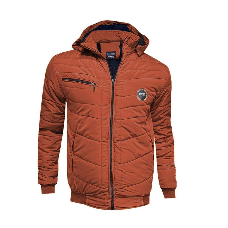 MODA EN CIRCUITO - Chaqueta Impermeable para Hombre Ovejera Terracota