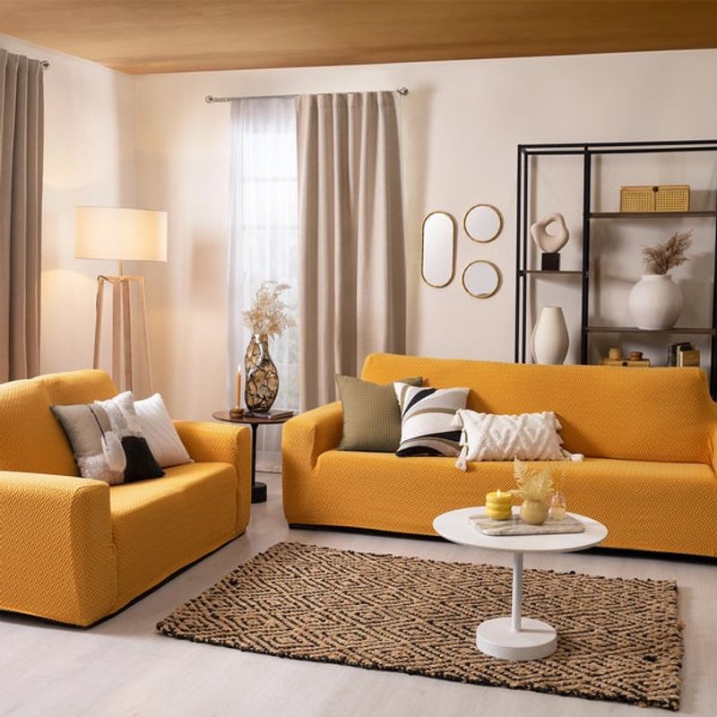 VIANNEY - Funda De Sillón Niza Mango 3 Puestos Vianney