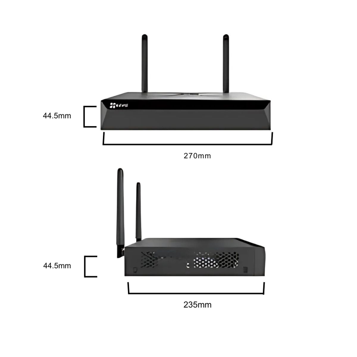 EZVIZ - CS-X5S-4W NVR EZVIZ INALAMBRICO X5S 8CH COMPRESION H265
