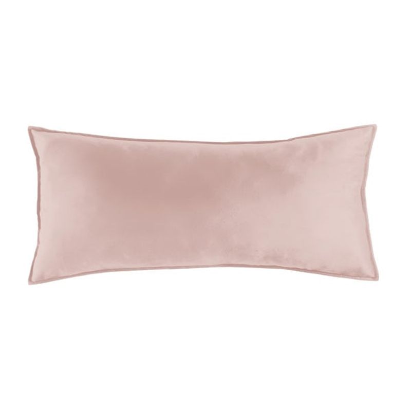 VIANNEY - Funda De Almohada Velvet Soft Pink King Size Vianney