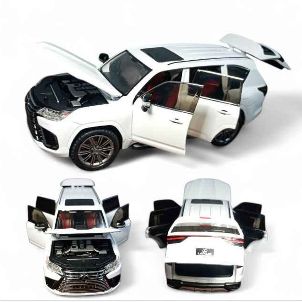 GENERICO - Auto Toyota Lexus a escala 1:24 con luz  y sonido