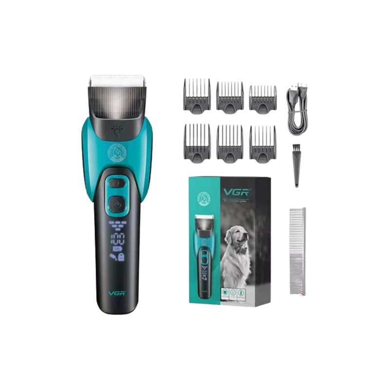 GENERICO - MAQUINA PARA CORTAR PELO VGR-208 MASCOTAS