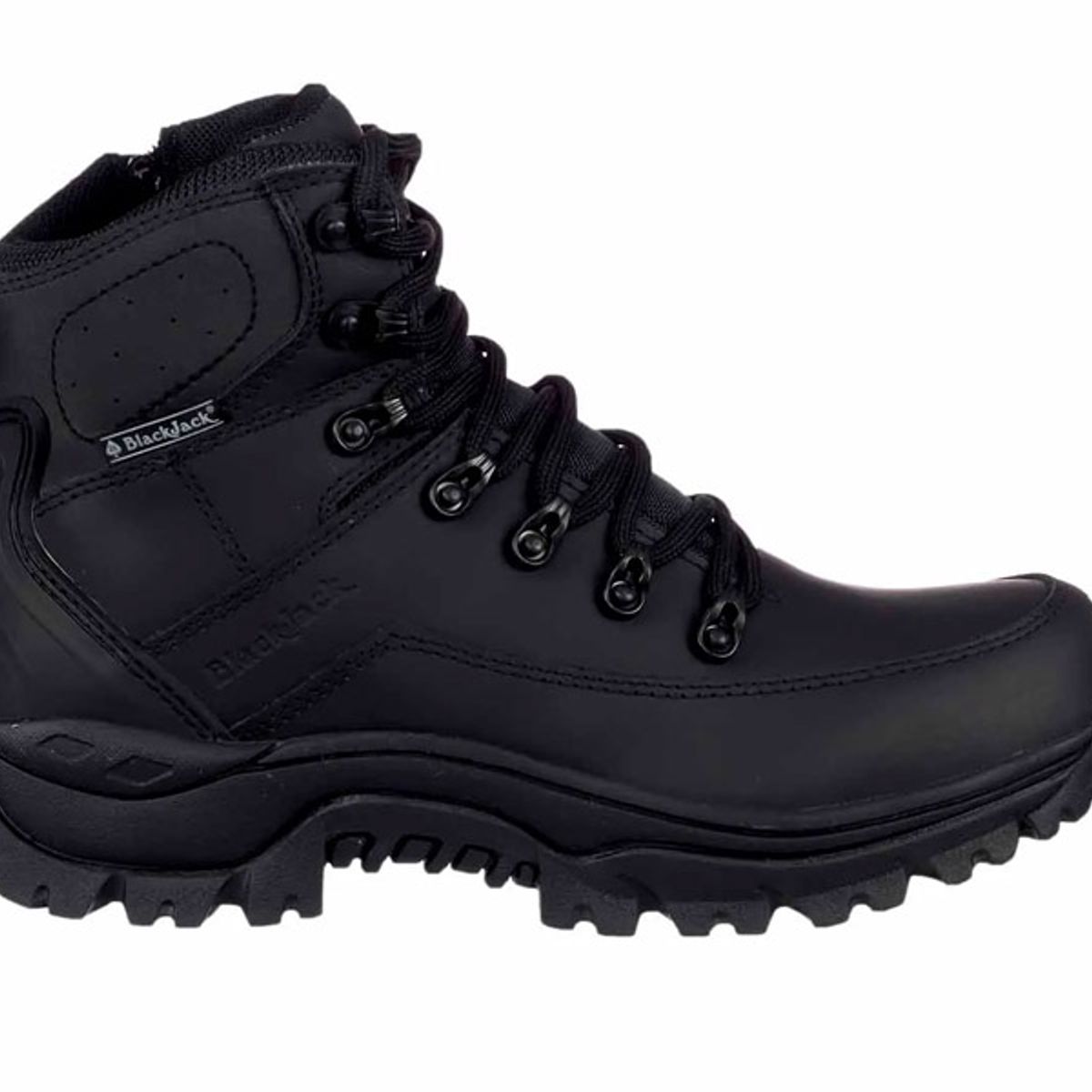 INCO - Bota Outdoor Cuero Negro Herreros Dortmund