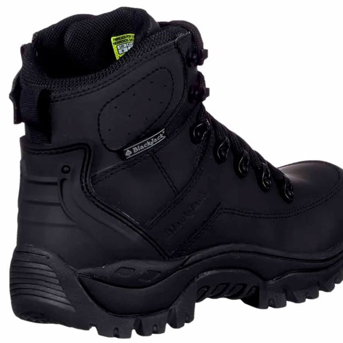 INCO - Bota Outdoor Cuero Negro Herreros Dortmund
