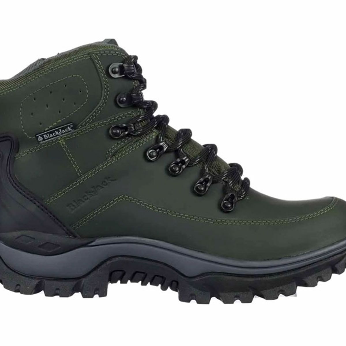 INCO - Bota Outdoor Cuero Verde Herreros Dortmund