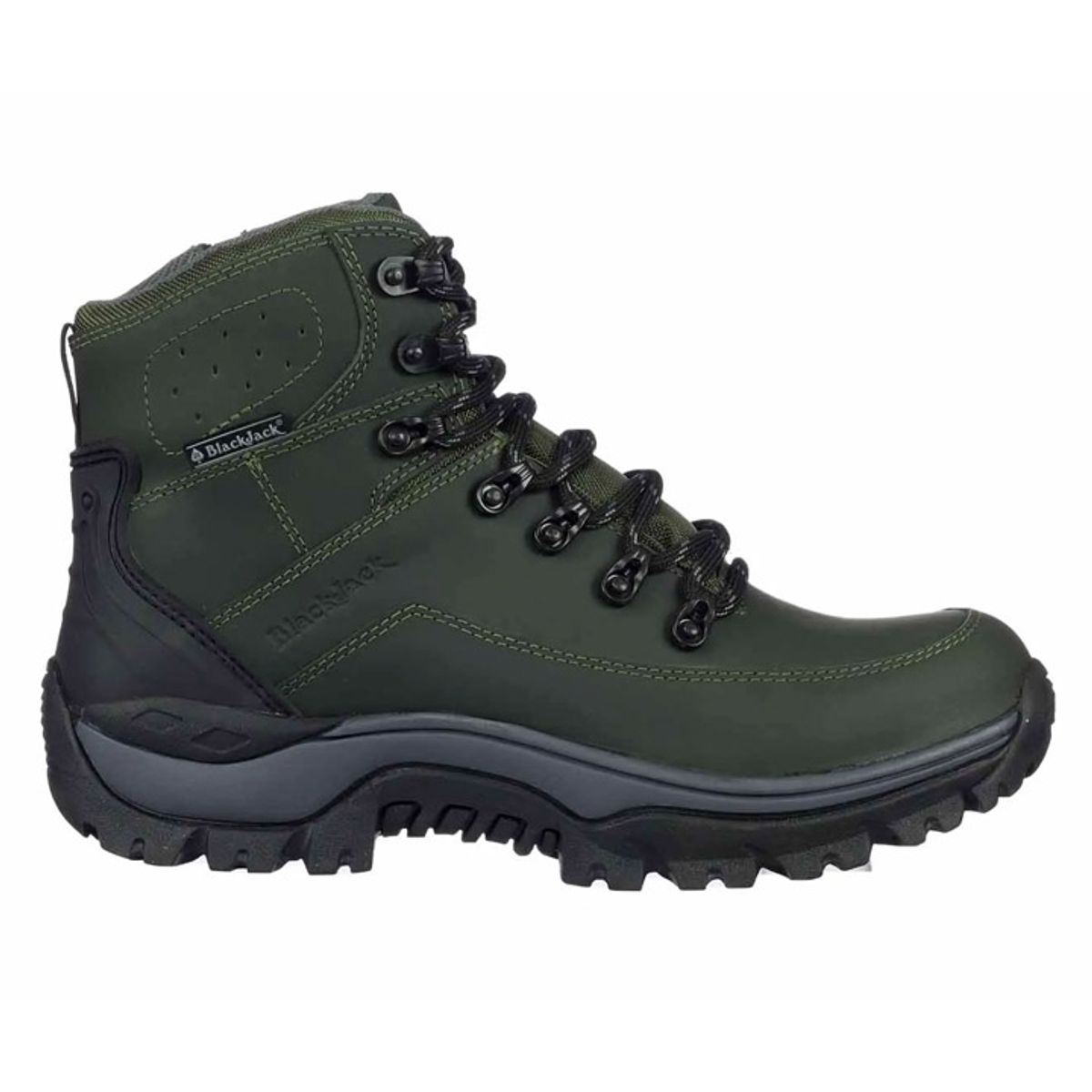 INCO - Bota Outdoor Cuero Verde Herreros Dortmund