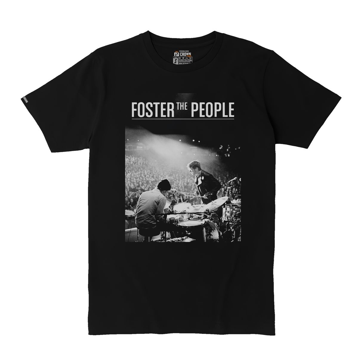 CREACIONES NU CROWN - Camiseta Foster The People Banda  Alternativa Pop Hombre Nu Crown