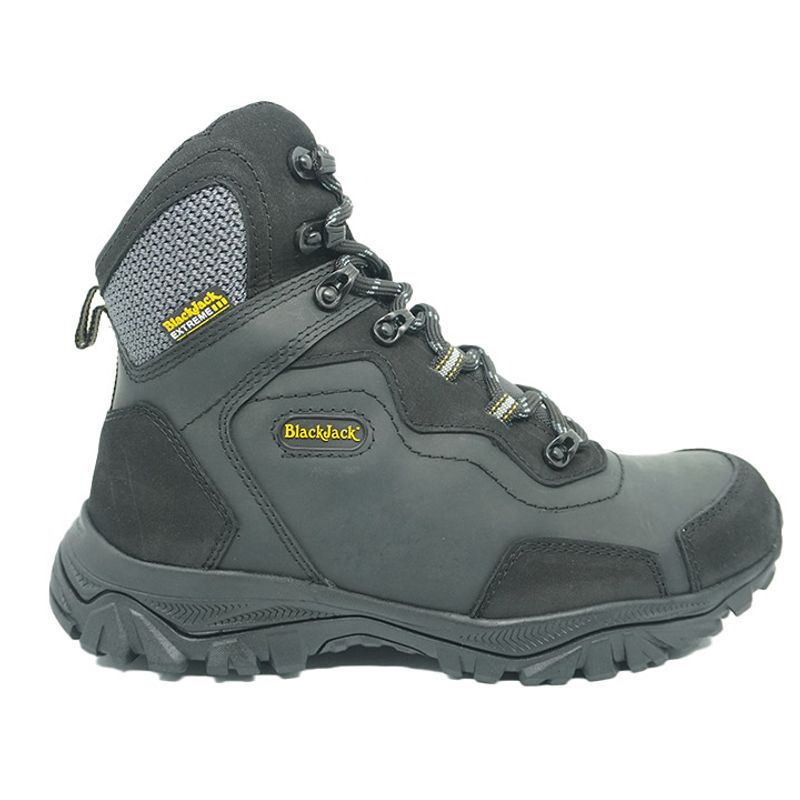 INCO - Bota Outdoor Cuero Negro Herreros Falcom