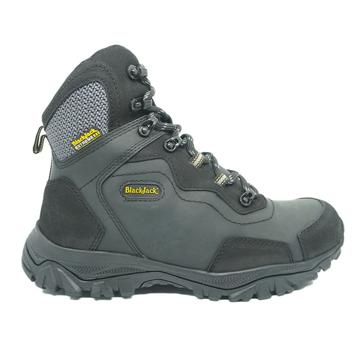INCO - Bota Outdoor Cuero Negro Herreros Falcom
