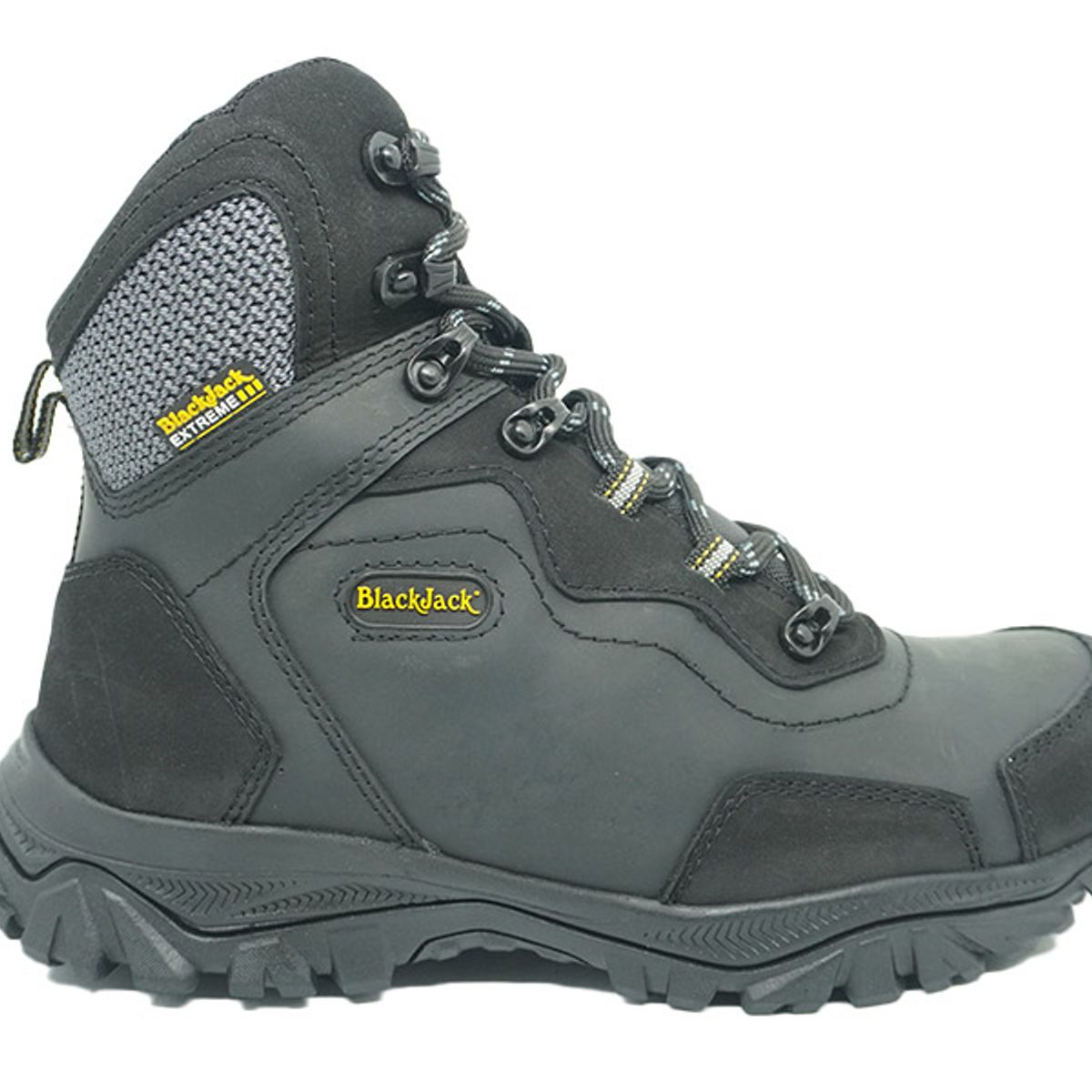 INCO - Bota Outdoor Cuero Negro Herreros Falcom